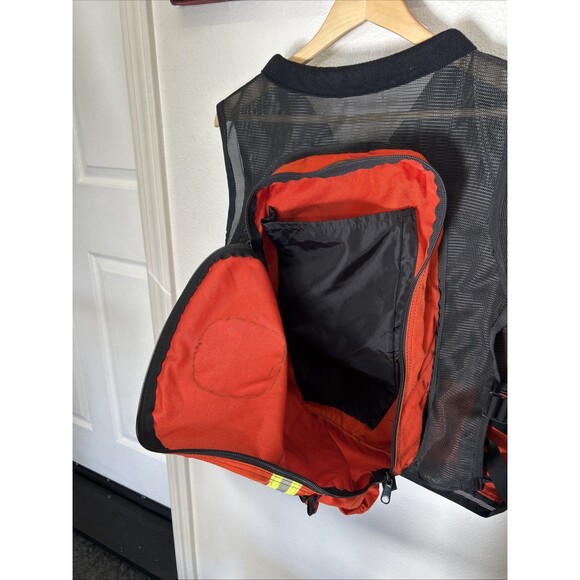 Mil-Spec Motorcycle Riding Safety Vest US Military HI VIS Orange XL - Picture 12 of 12
